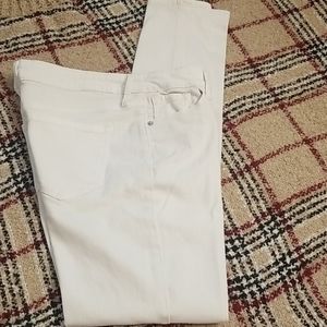 White old navy rockstar skinny jeans